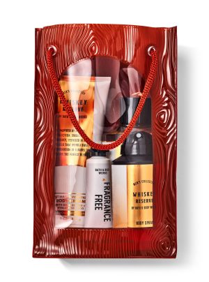 Whiskey Reserve Gift Bag Set