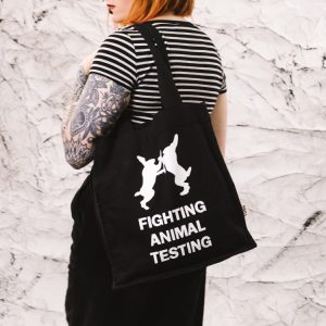 Fighting Animal Testing Bag