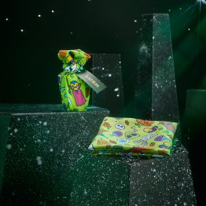 Halloween Buds Knot Wrap