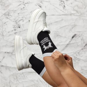 Fighting Animal Testing Socks (1 PAIR)